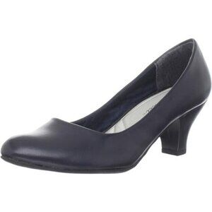 Easy Street Women's 6W Fabulous Pump Blue Navy NEW